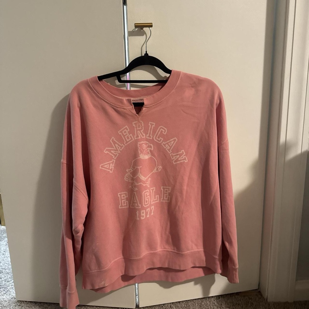 American Eagle Outfitters Pink Sweatshirt